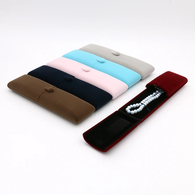 

Jewellery Long Hand Chain Box Timepieces Jewels Set Box Necklace Box Jewelry, Dark blue,pink,brown,grey,blue and red