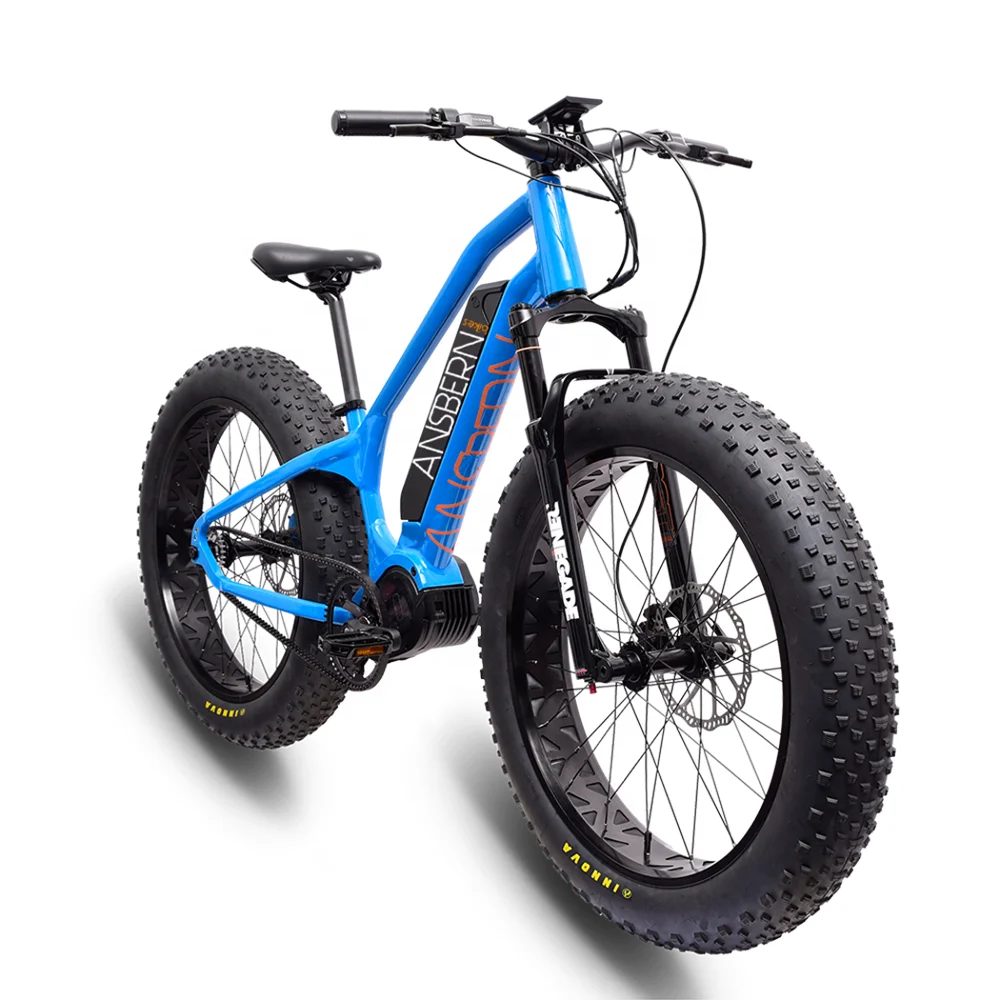 

2020 New Design 26" Bafang G510 48V 750W/1000W RST Hydraulic Suspension Mid Drive Fat Tire Electric Bike