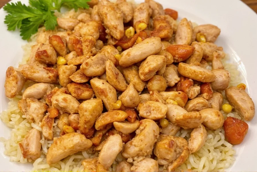 Gepökelte Hähnchenbrust in Brühe mit Kräutern