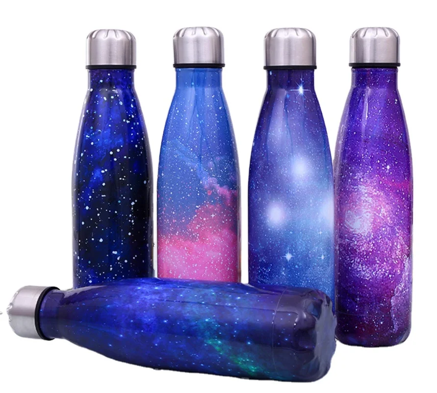 

YIWU ALLSHINE 2021 New Arrival travel sublimation mugs motivational Stainless Steel water Bottle, Blue