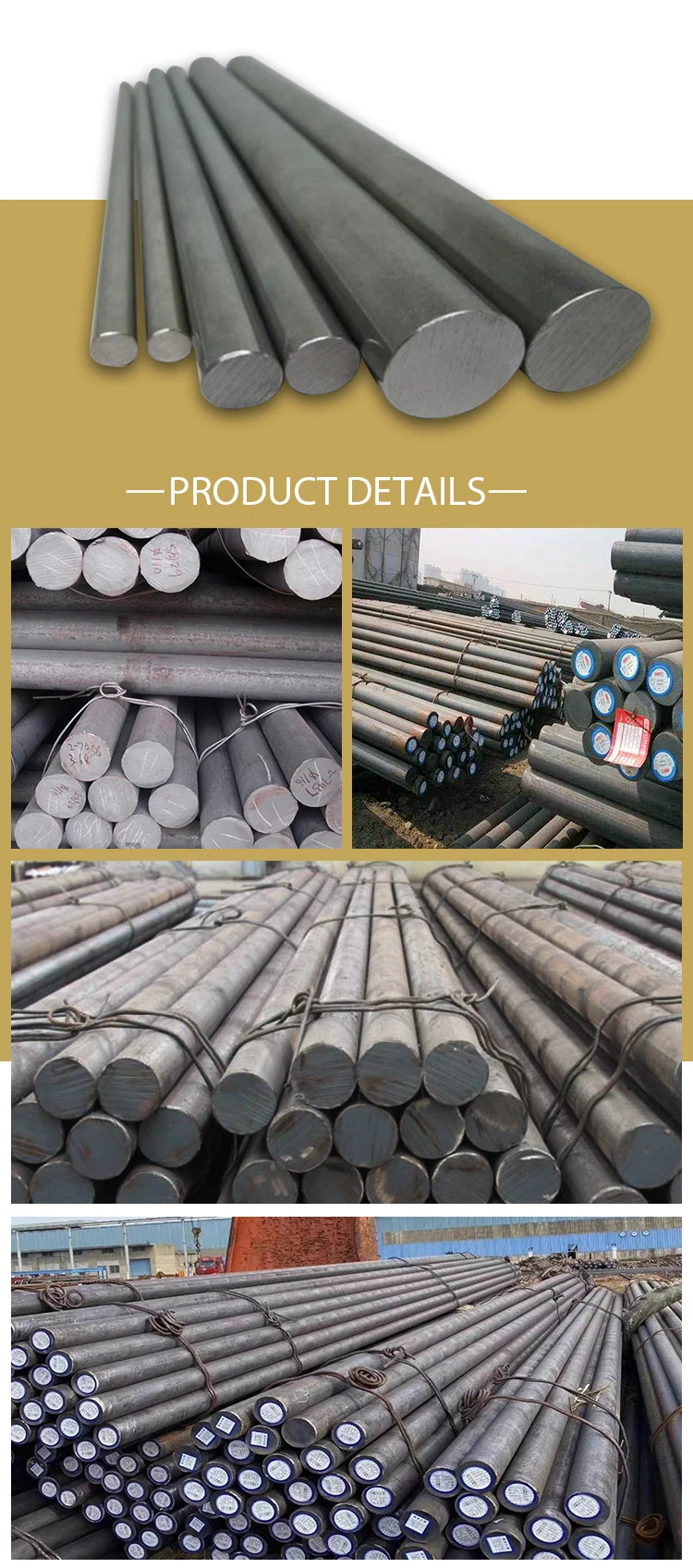 12mm 16mm 1040 en24 sae 1010 steel bar carbon steel iron hollow bar 