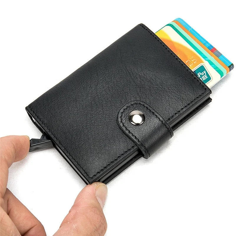 

FS2214 new style crazy horse leather pocket wallet clutch bag business card holder, See below pictures showed