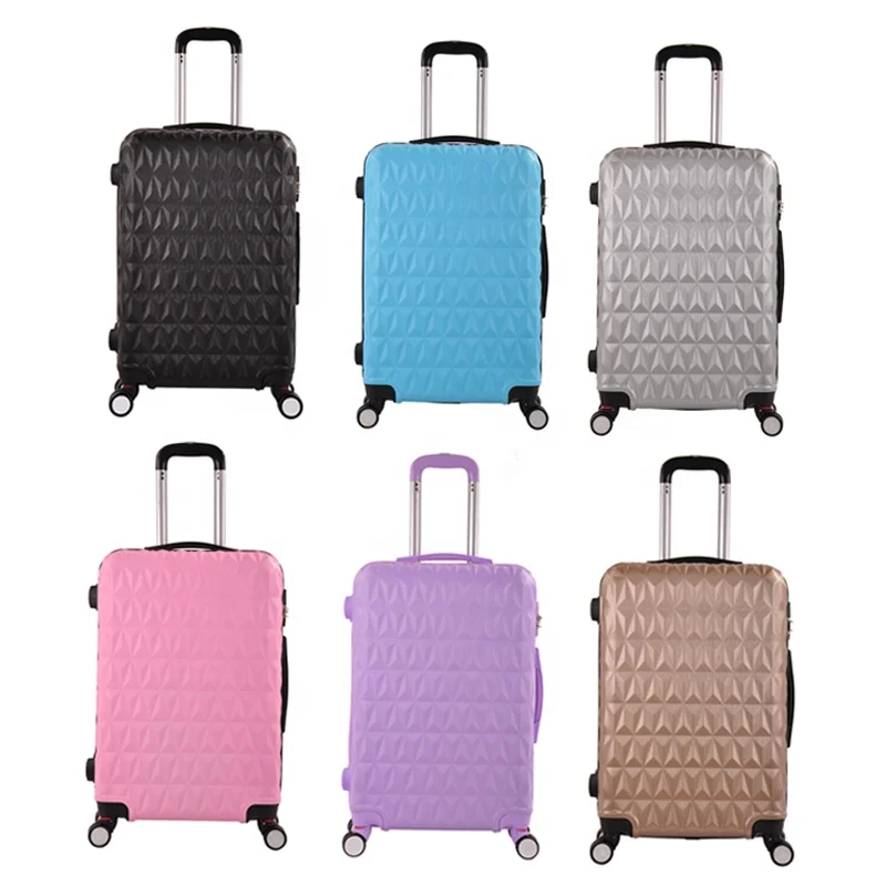 

China Supplier Waterproof Multi Color ABS PC Zipper Trolley Travel Bag, Customized