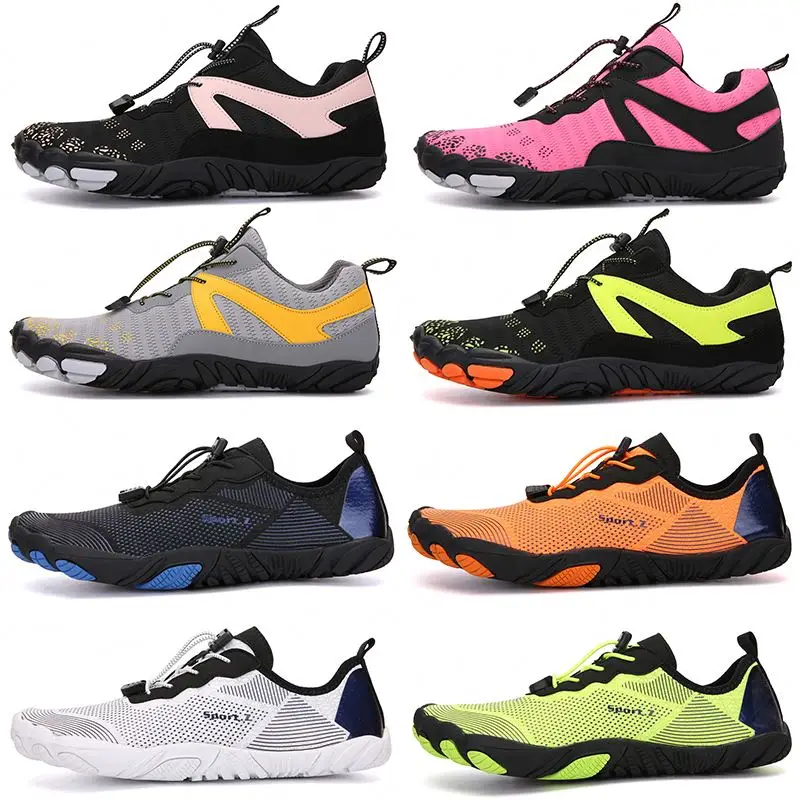 

Men'S Open Toe Casual Beach Shoes Quick-Dry Water Shoes For Men Socks Water Shoes Anti Slip
