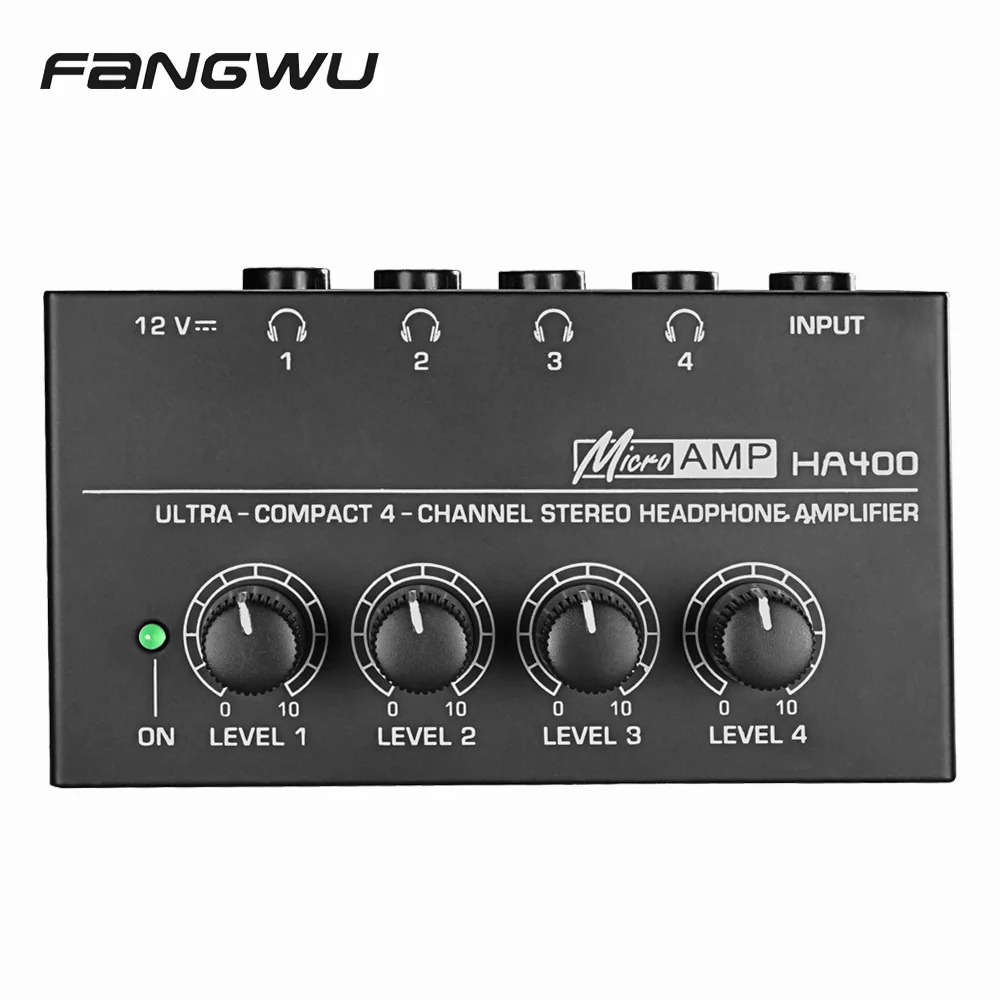 

High Quality Hifi Audio Usb Headphone Amplifier, Black