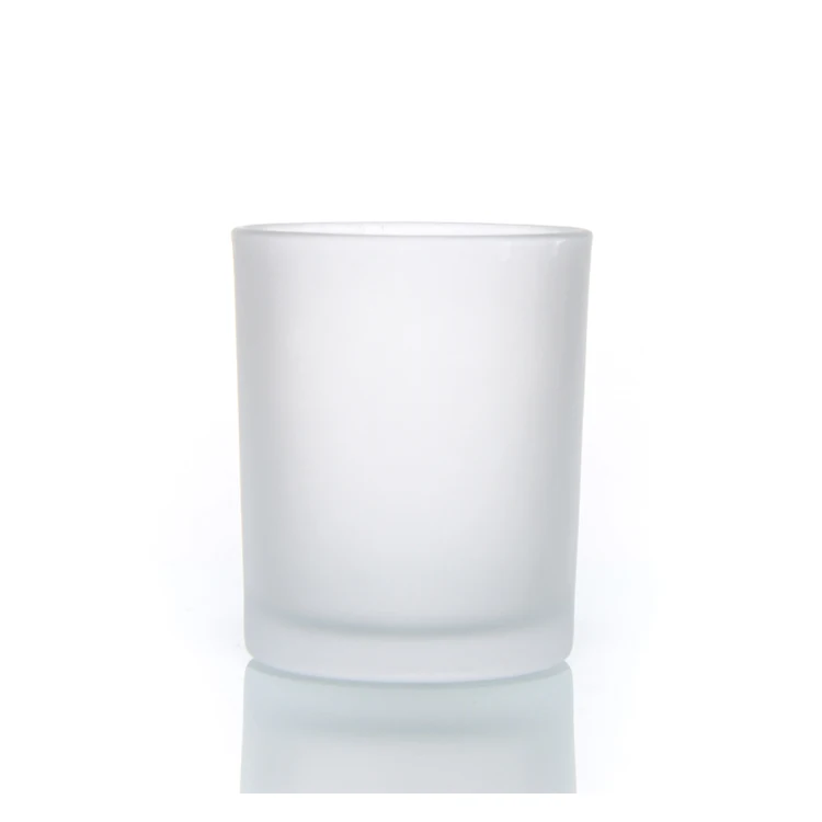 

Custom Black And White Empty Transparent Glass Candle Jar With Wooden Lid