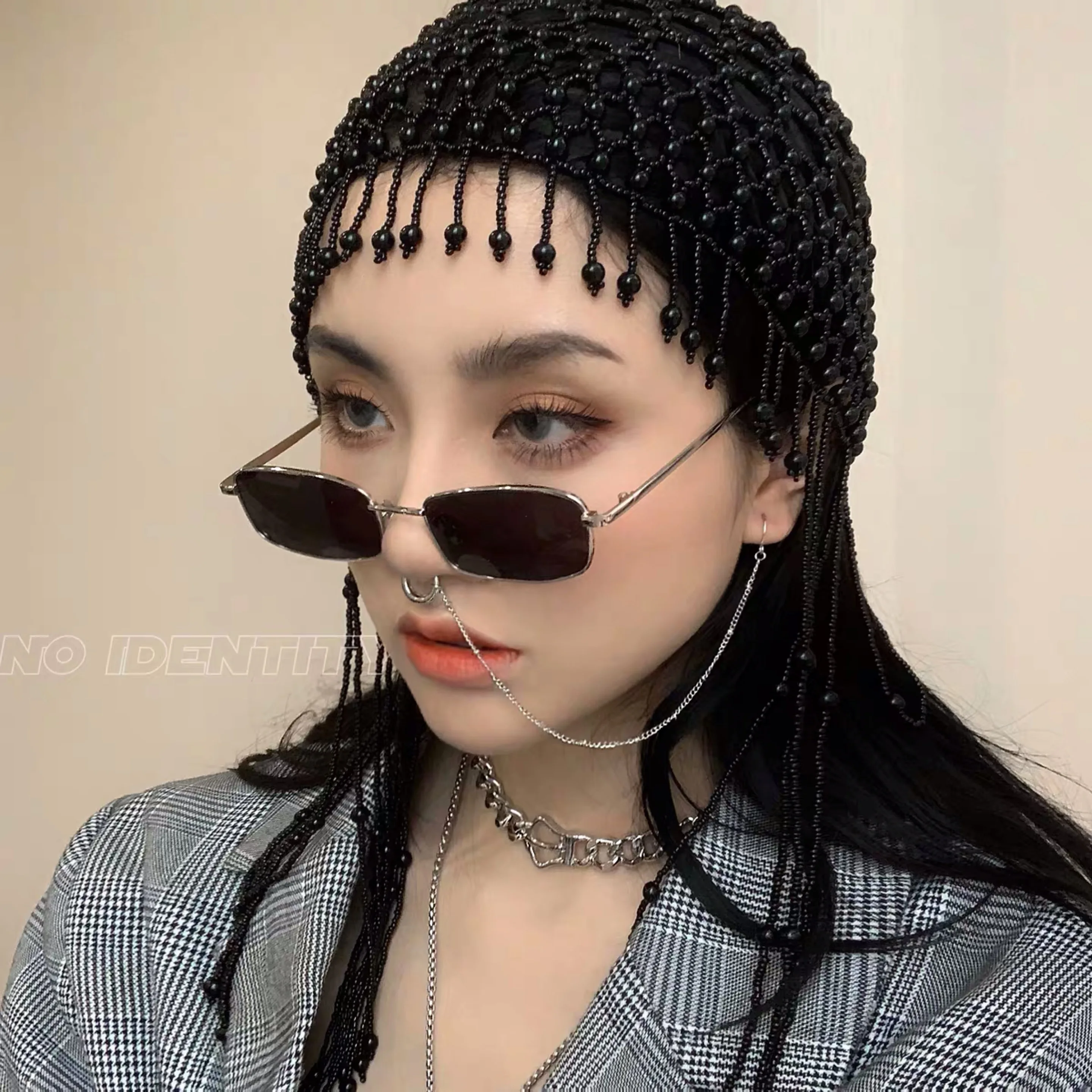 

fashion handmade jewelry for bride hat head hair jewelry