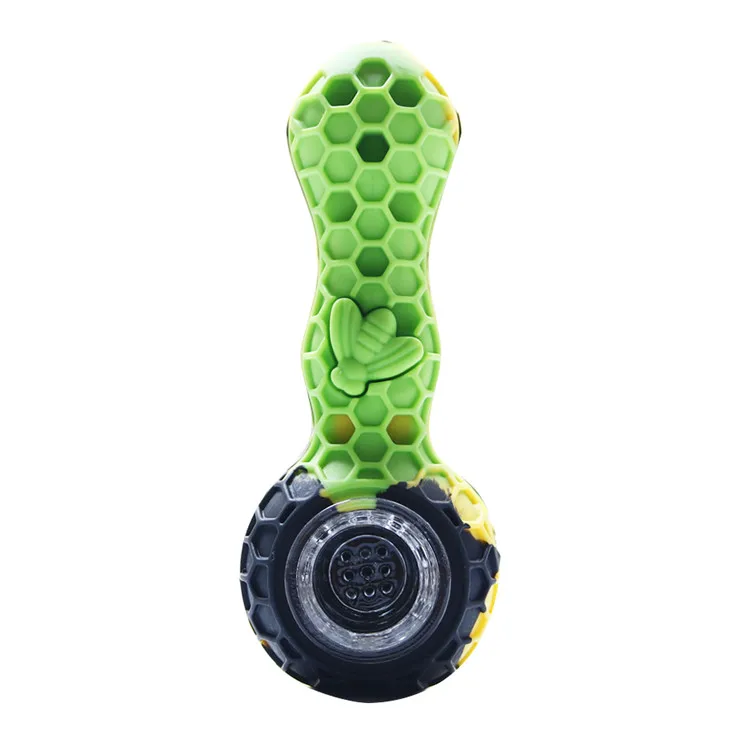 

tobacco Pipe Smoking Accessories Hose Glass water Pipe Silicone smoking Pipes