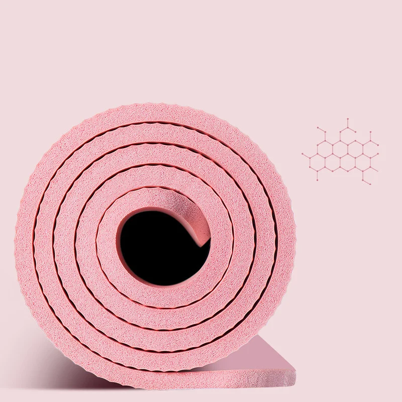 

High Density Exercise 8mm 10mm 15mm Thick Non-slip Thick Pad Fitness Pilates NBR yoga mat, Optional