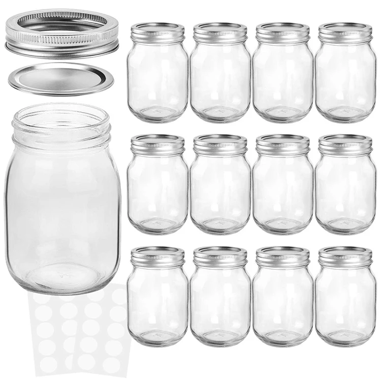 Mason Jars 16 Oz With Regular Lids Buy Mason Jars 16 Oz With Regular