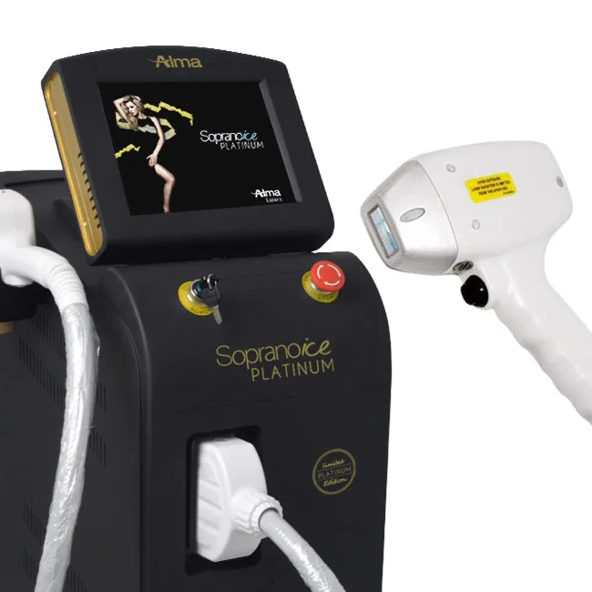 Big Power Alma Soprano Ice Laser Platinum 1200W Hair Removal Diode Laser 755 808 1064 Diode Laser Alma Soprano Ice Platinum