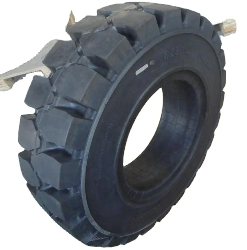 

China solid tires supplier rubber solid tire  for forklift