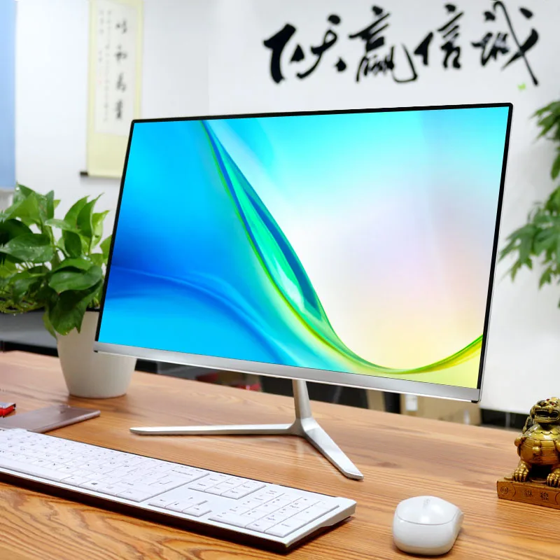 

High Quality 21.5 or 23.8 inch I3 I5 I7 White Black 5th Gen CPU AIO PC For Company Business All-in-one PC Computer