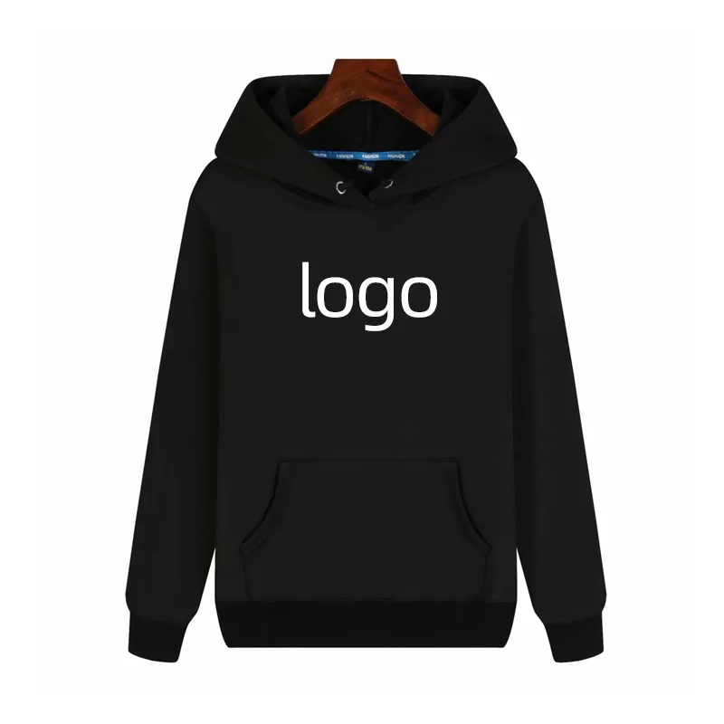 

2019 Wholesale men's Hoodies Customized logo Custom Printed Text, Colors