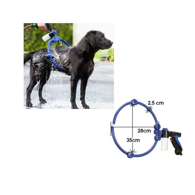 

Pet Washer Dog Cat Grooming Foldable 360 Dog Shower, Customized