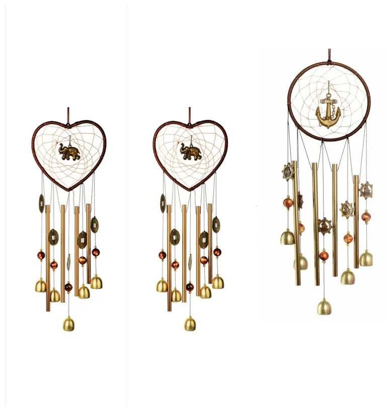 

Nursery Creative Garden Decor Outside Multitube Dreamcatcher Memorial Feng Shui Large Metal Wind Chimes Bells Relaxing