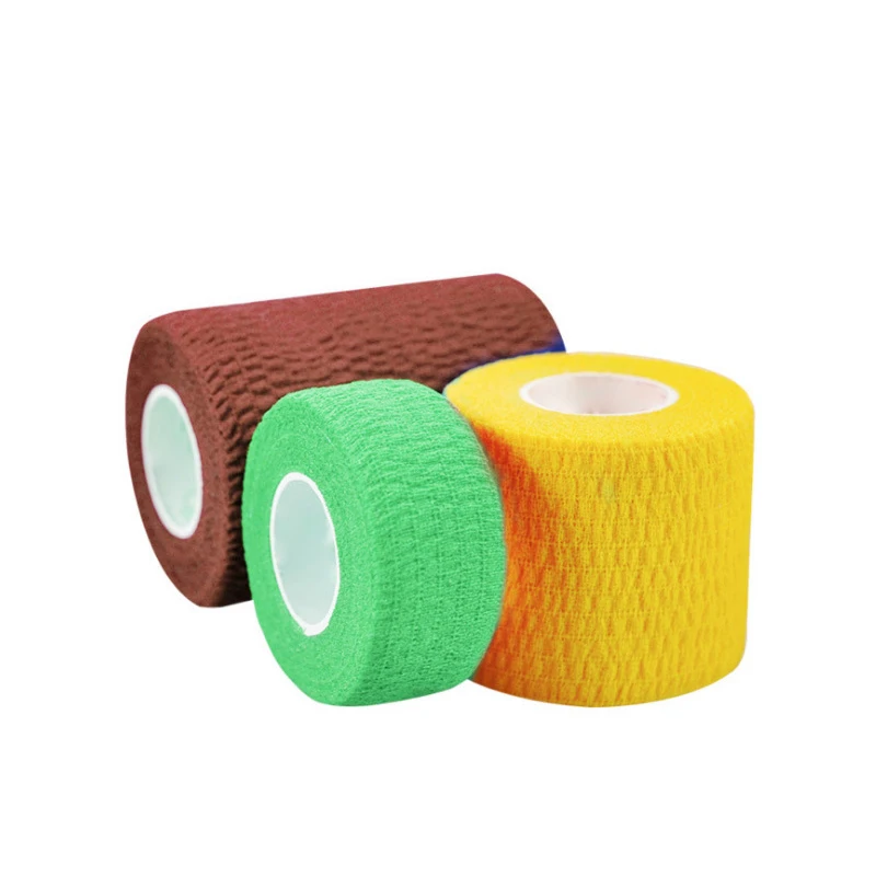 

Self adhesive non woven bandage wrap waterproof elastic cohesive bandage, Colorful