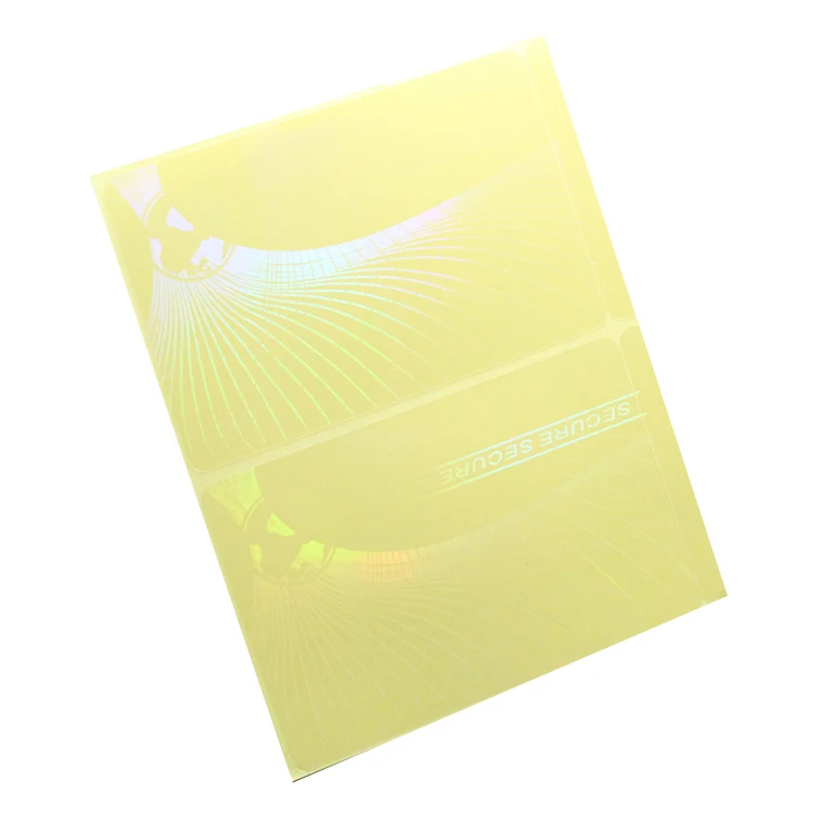 supply blank cmyk laminated pvc card offset printing