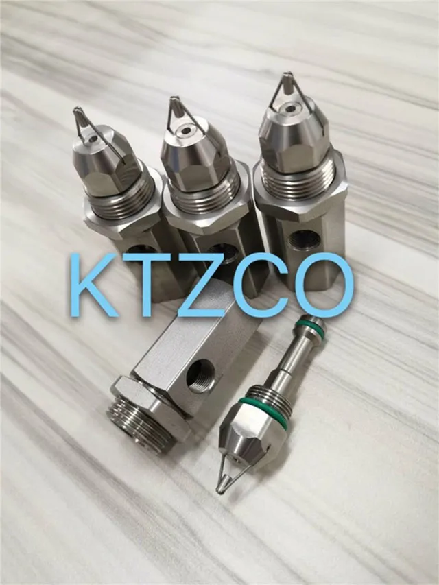 
Stainless Steel air water mixing nozzle Air Atomizing Nozzle Spray 