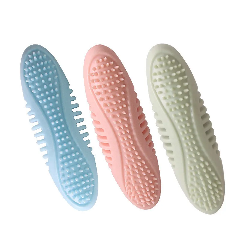 

New On Sale Cute Pea Shape Tpr Rubber Chew Resistance Dog Toy