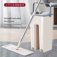 

Flat Quick Clean Mop 360 microfiber Telescopic Floor duster Cleaning water squeeze Mop bucket with Home dry and wet mop