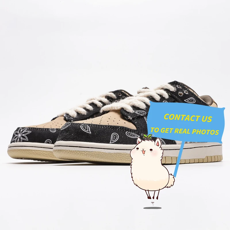 

Retro Low d4nk style Skateboard shoes Cashew flowers Cactus Jack shoes for men Travis Scott Same paragraph Same paragraph