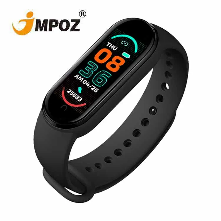 

2021 New M6 0.96 Inch Color Screen Smart Bracelet Fitness Tracker Heart Rate Blood Pressure Monitor IP67 Waterproof Smart Watch