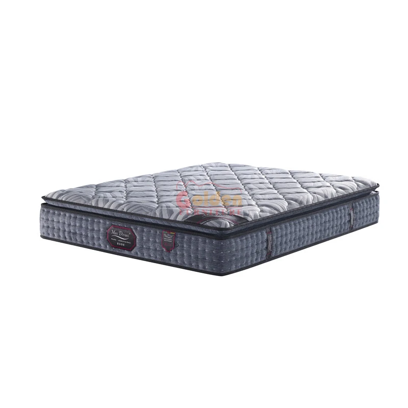 

Hypo-allergenic aloe vera knitted fabric 7 zone pocket coil memory foam home furniture 10-15 years pocket spring mattress