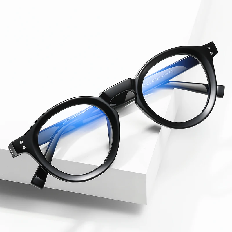 

Superhot Eyewear 18670 Retro Vintage TR90 Round Optical Frames Blue Light Blocking Computer Glasses