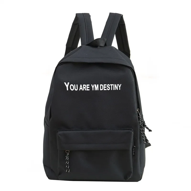 

Professional Manufacturer Gradient Color Canvas Laptop Backpack Custom Personalized Embroidery High School Students Bag