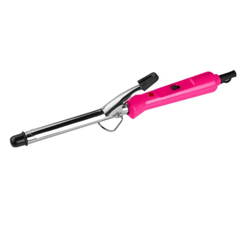 

Cheap Price Fast Heating Home Use Electric Hair Curler Customized Hair Curling Iron, Pink
