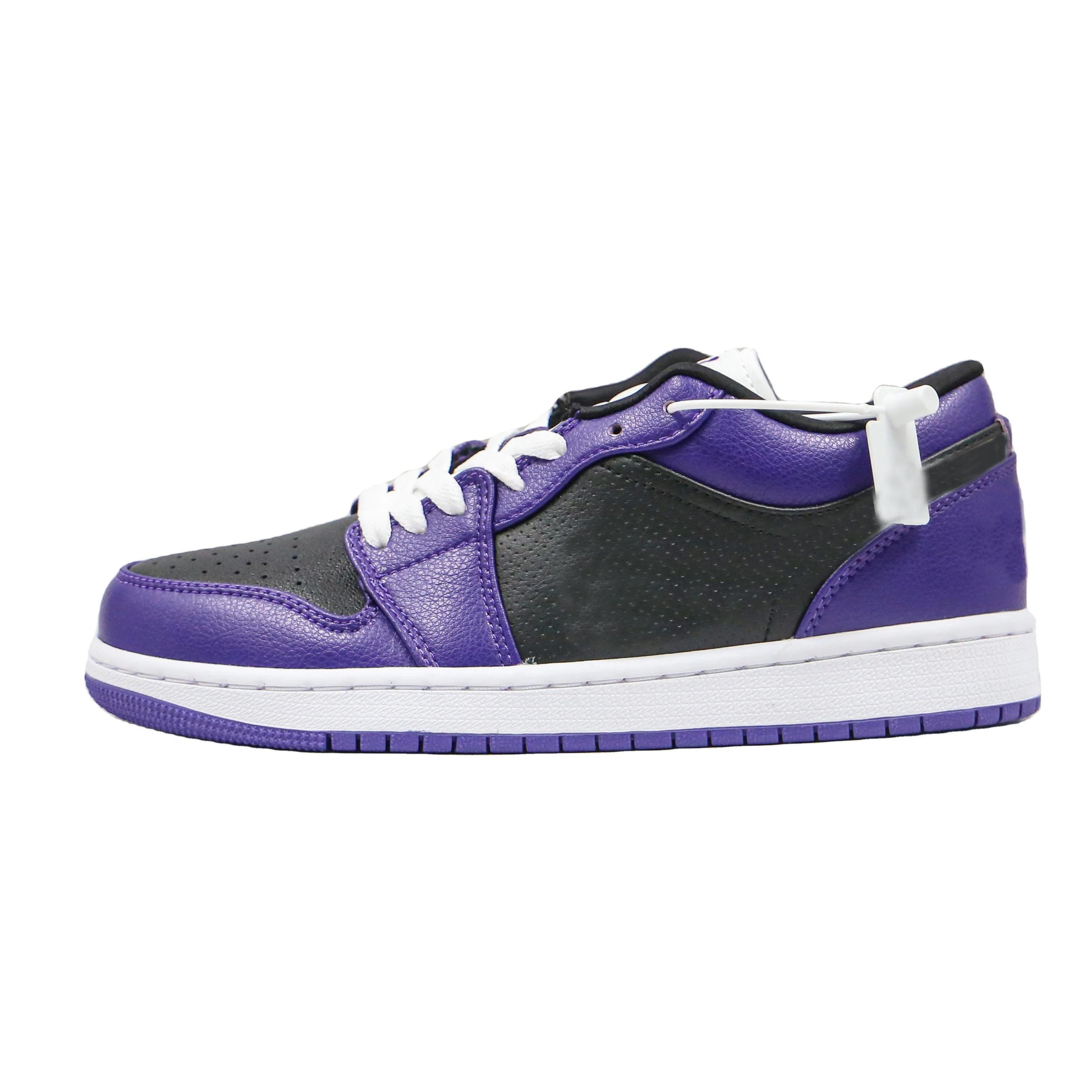 

OG Retro 1s white purple toe low board shoes casual shoes sports shoes, Picture