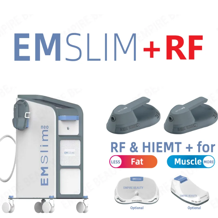 

Latest Hiemt Technology EMS 4 Sculpt Handles 2021 Arms Body Sculpting 100HZ Emslim