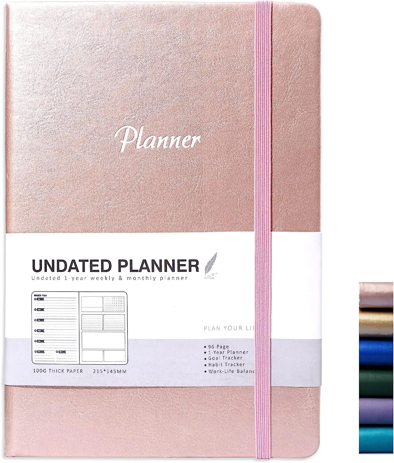 

A5 Journal planner for achieve goal planner A5 journal notebooks 96 sheets office supplies