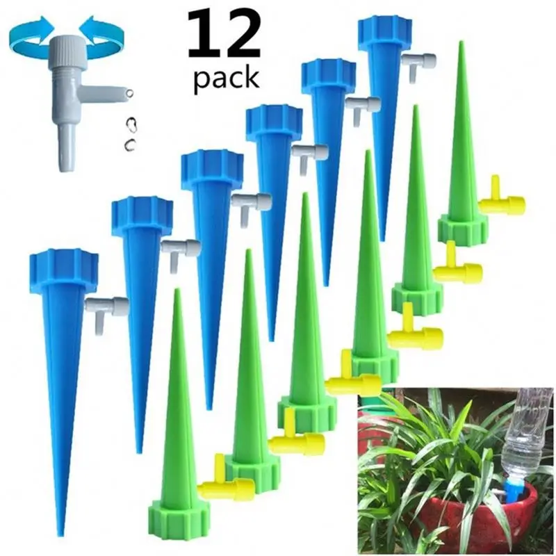 

Garden Diy Automatic Drip Water Spikes Device System Houseplant Taper Dripper Plants Self Watering Spike With Slow Release