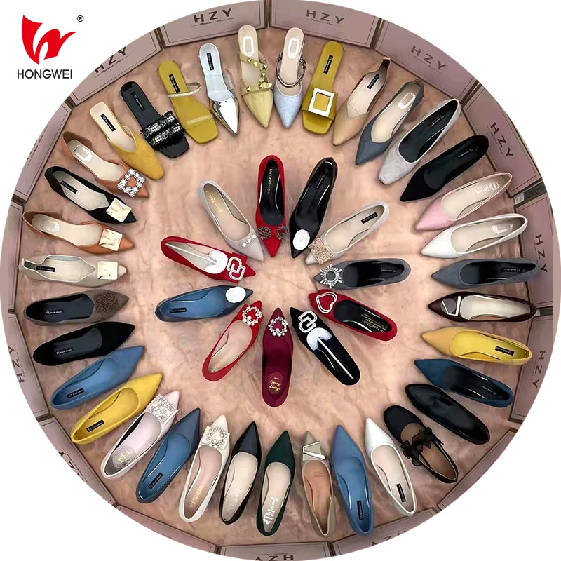 

New Arrivals High Quality Woman Pointed Toe High Heel Women's Leather Shallow Mouth Pumps Shoes, Mixed