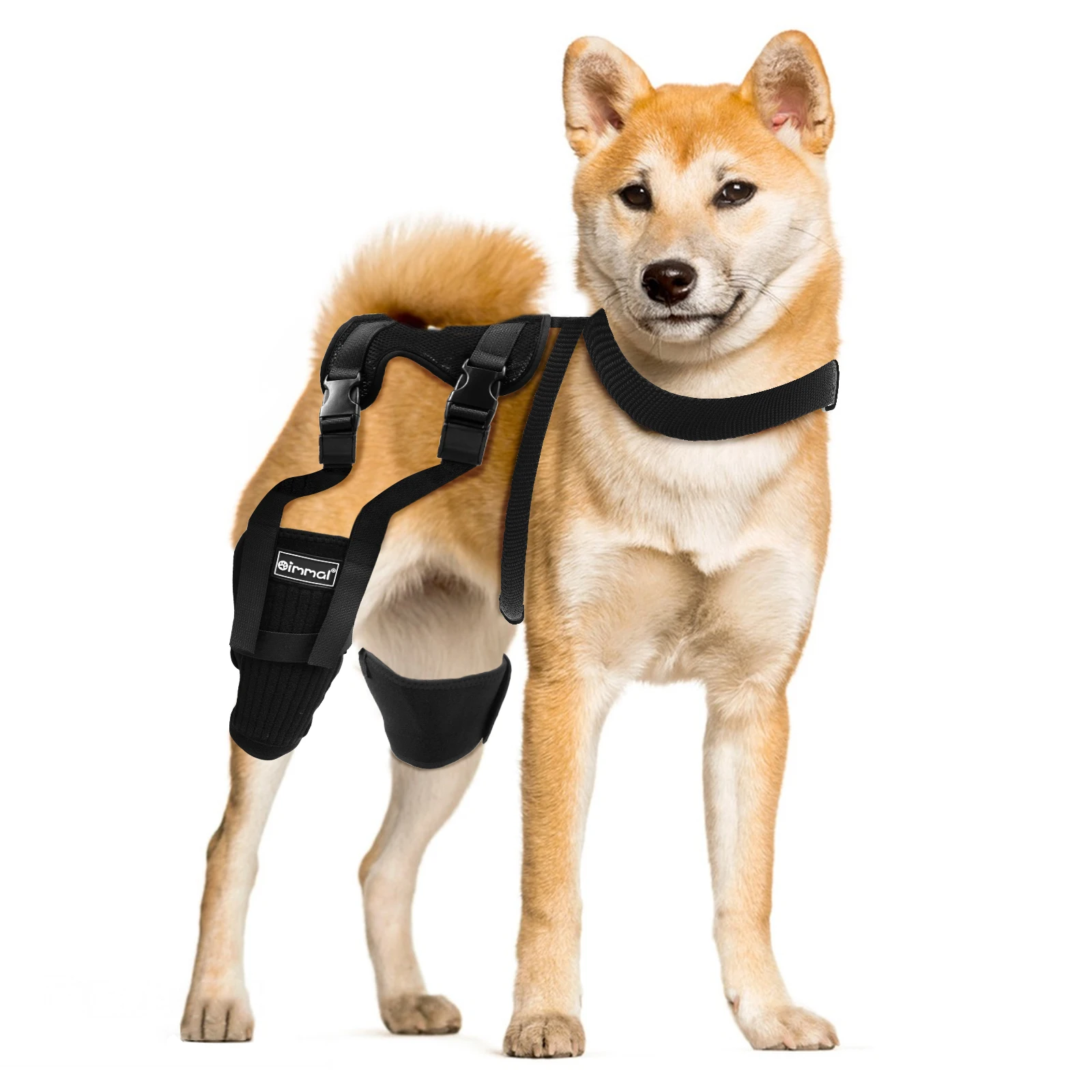 

OIMMAI dog knee stifle brace wrap strips adjustable knee brace support dog legs protectordog knee brace for acl