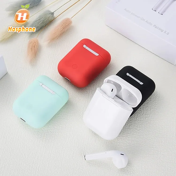i12 TWS TRUE Wireless stereo Bluetooth earphone auto power-on auto pairing 5.0 Pop-Up Window Earbuds - ANKUX.COM