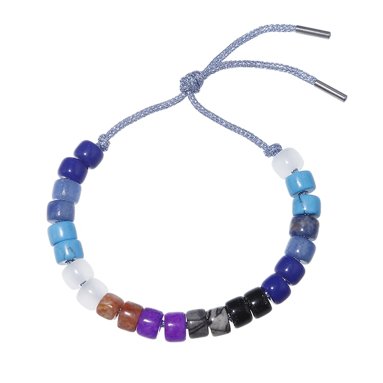 

Latest Fashion Design  Diy Jewelry Stone Forte Beads Bracelets Necklace, Colorful