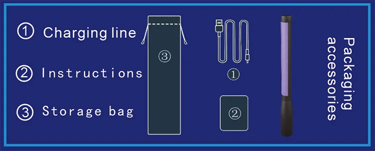 Mini Uv Light Wand Sanitizer Ultraviolet Sterilization Equipment Uvc Micro Instant Portable Sterilize ori-width=