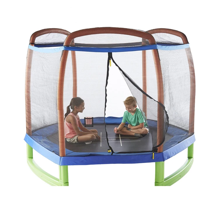 Factory Wholesale 7ft Trampoline Home Indoor Jumping Kids Trampoline
