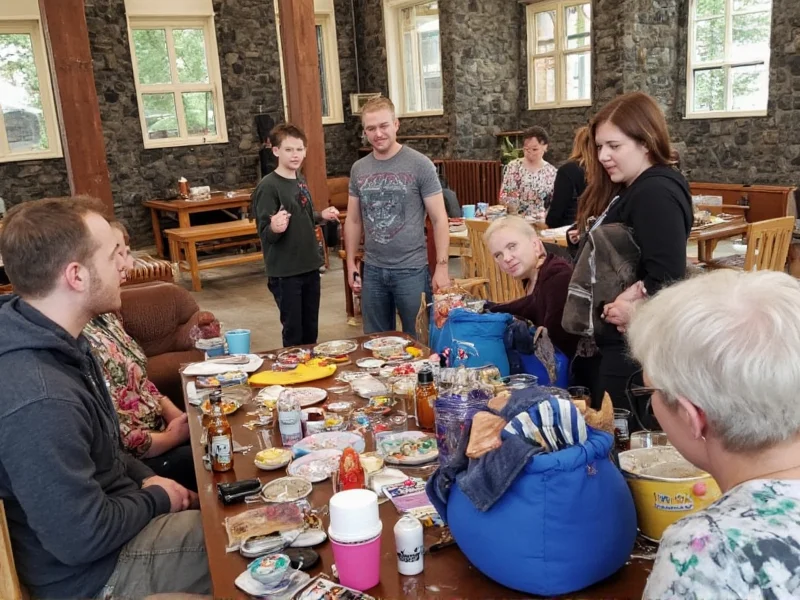 Craft & Draft community event with local residents