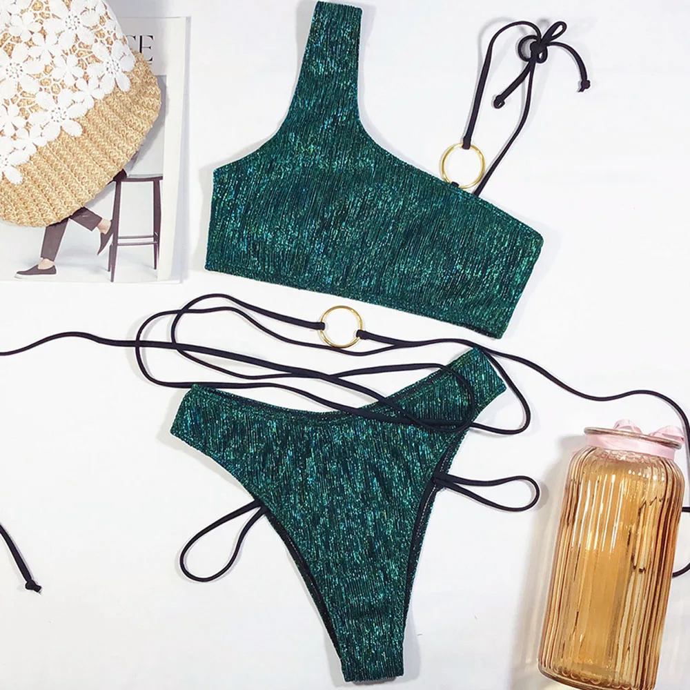 

Sexy Snake Print set High waist Swimwear Women Hollow out Swimsuit Female Brazilian Bikini Bathers bathing suit