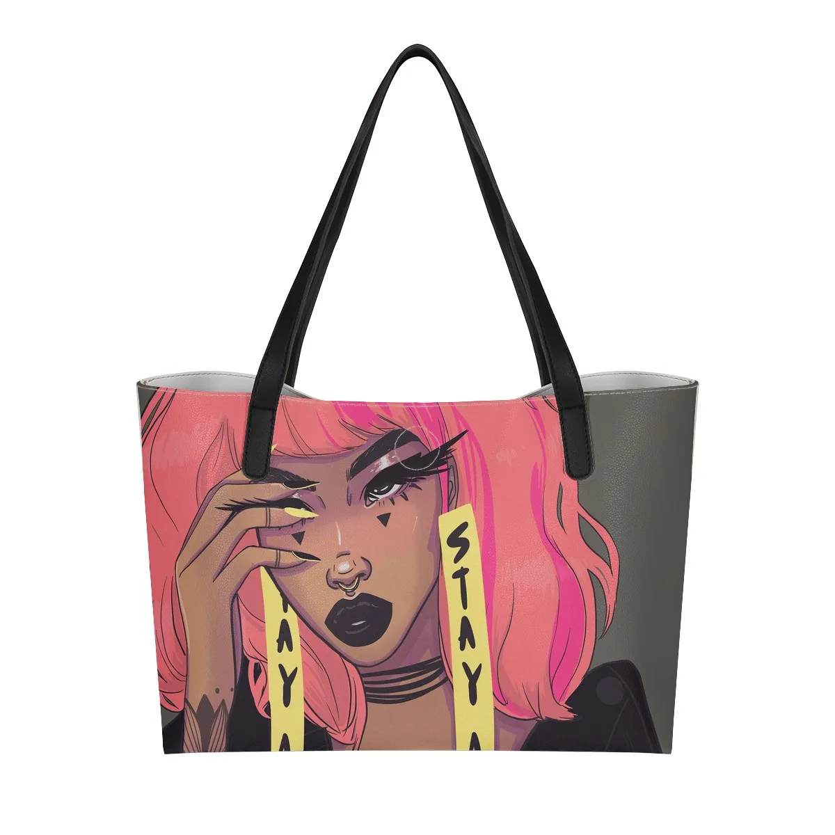 

High Quatily 2021 Artistic Flower Printing Women Hand Bags Luxury Handbag Bagsleather Women Hand Bag For Men, Customized color