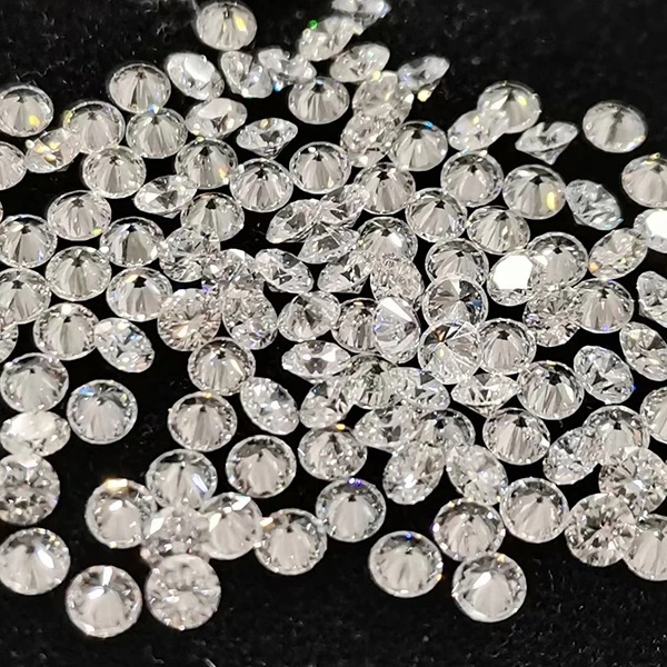 

Wholesale VVS To VS Clarity 1.0-2.3mm White Round HPHT/CVD Lab Grown loose diamond Price Per Carat