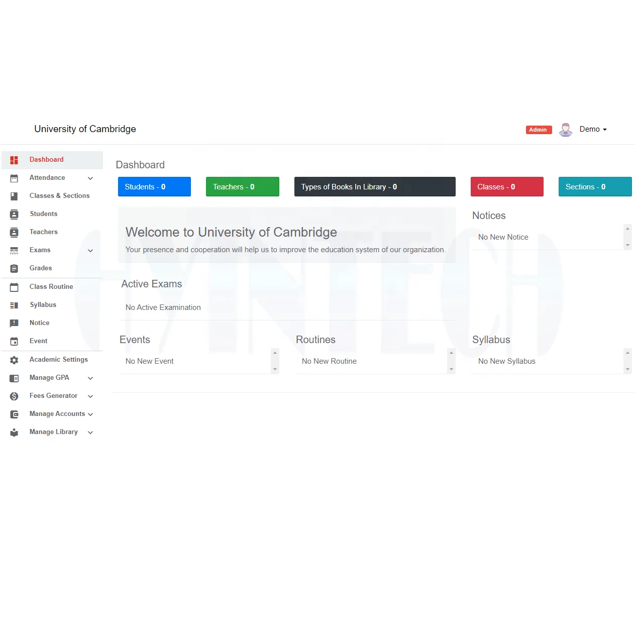 
School Management Software Development 