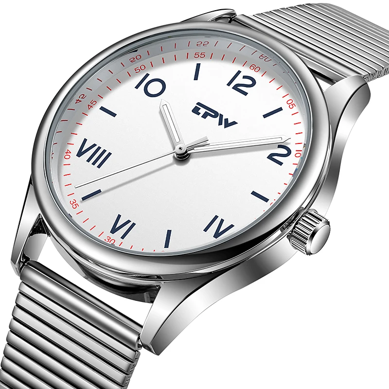 

fashion man luxury watches custom wholesale relogio masculino stainless steel case business wrist watch men