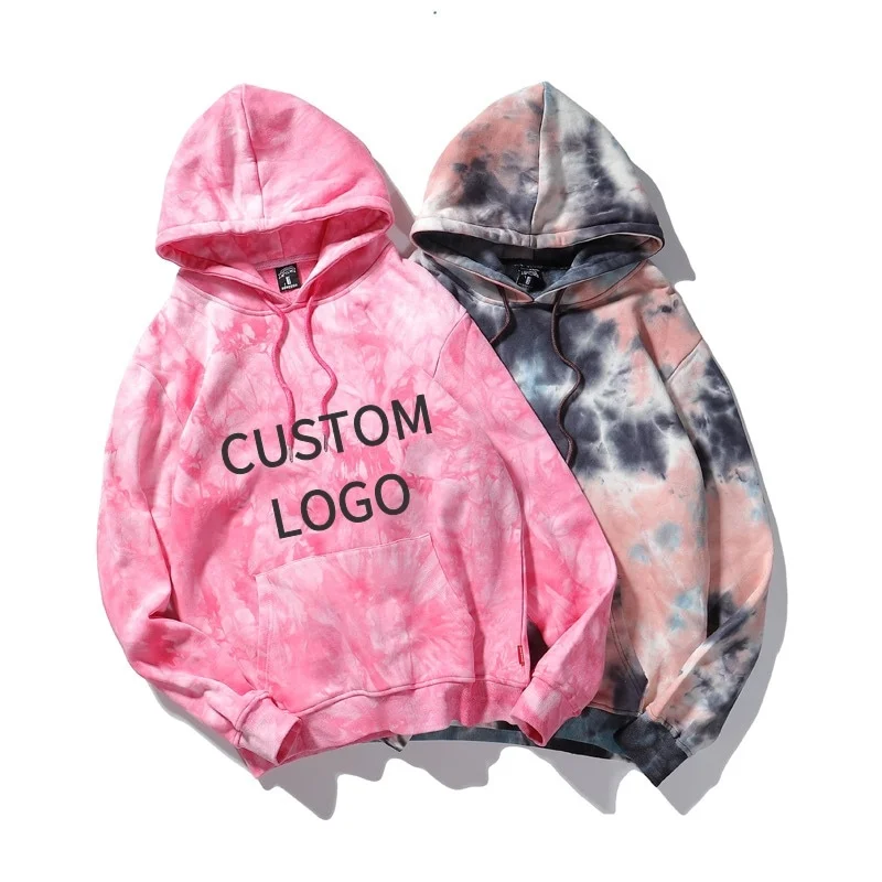 

Custom streetwear tie dye hoodie colorful oversized in bulk tie dye sweatshirt women cotton oem tie dye pullover mens, As your requirement