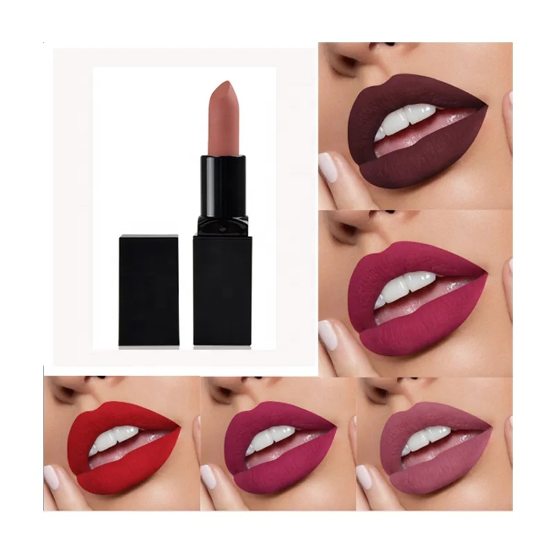 

High Pigment Custom Makeup Private Label Matte Lip Stick Nude Lipsticks