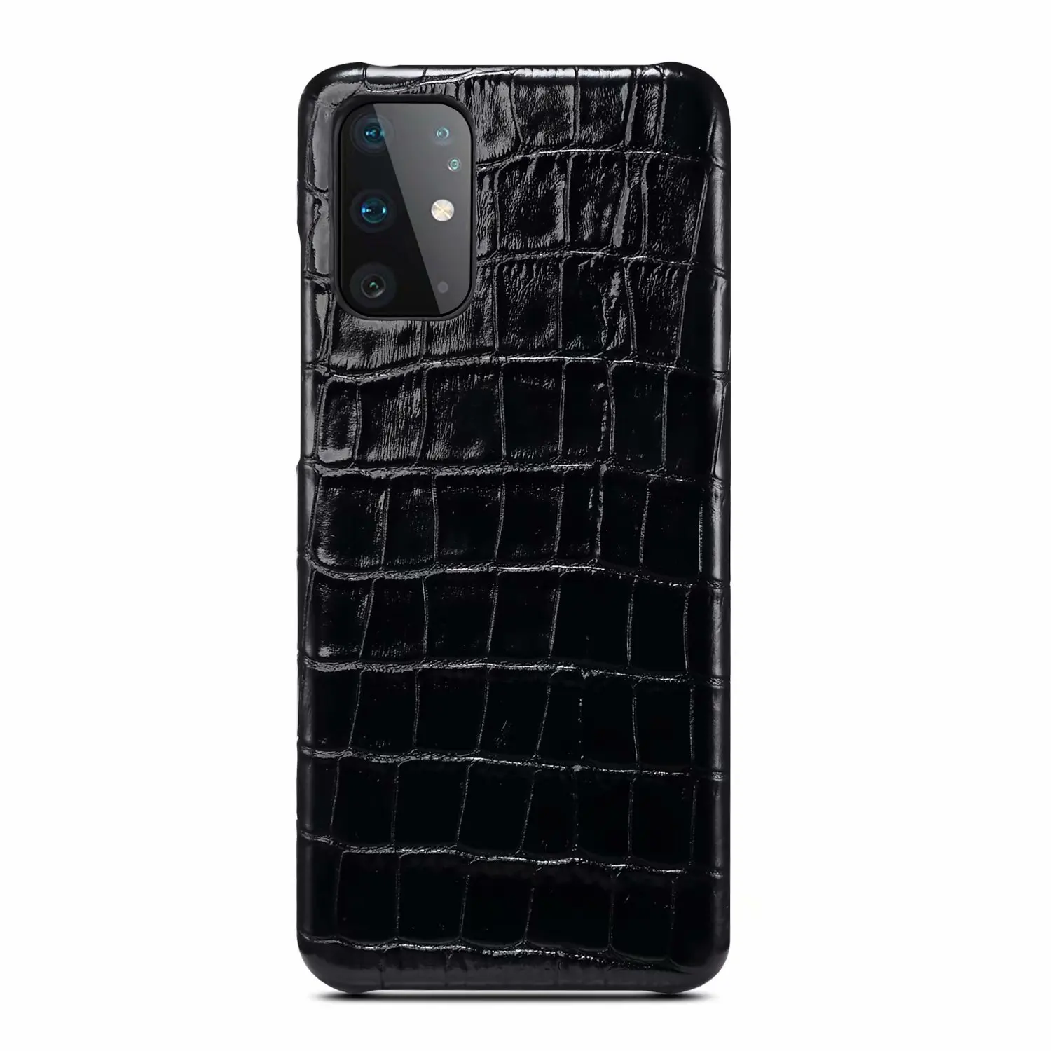 

HOCAYU Luxury Crocodile Grain Genuine Real Leather Mobile Phone Case Back Cover For Samsung Galaxy S20 Plus Fundas Celular, Black,brown,blue,red